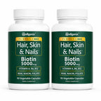Wellgenix Purvana MAX Hair Skin & Nails Biotin 5000 - 180 Capsules