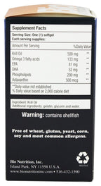 Bio Nutrition Bio Krill 500mg - 45 Softgels - image 2