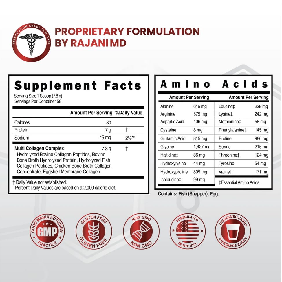 RajaniMD Collagen Powder - 16 Ounce - image 6