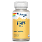 SOLARAY 5-HTP 50 mg Sleep Support - 60 Vegetarian Capsules