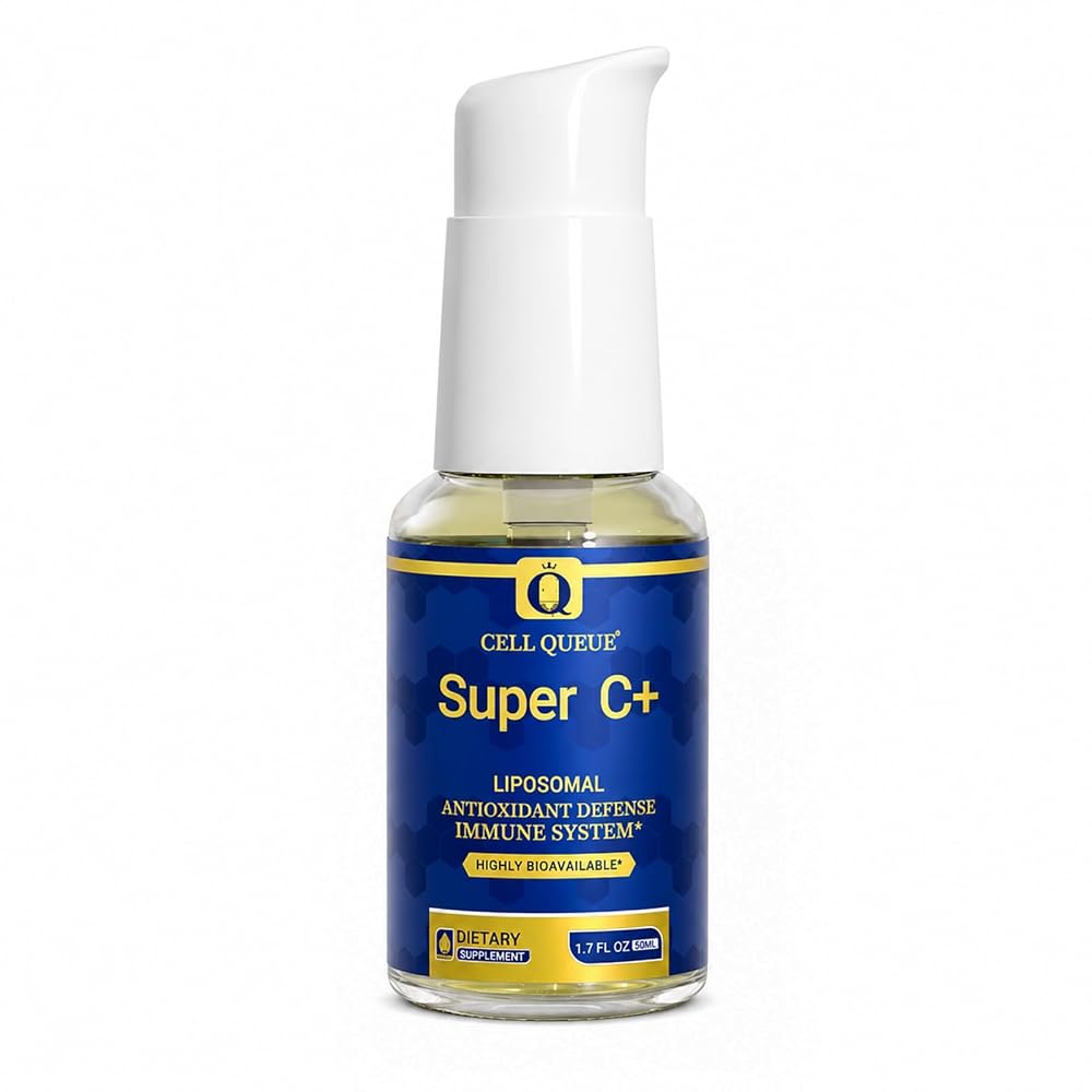 Cellqueue Liposomal Vitamin C Liquid 500mg - 1.7 fl oz