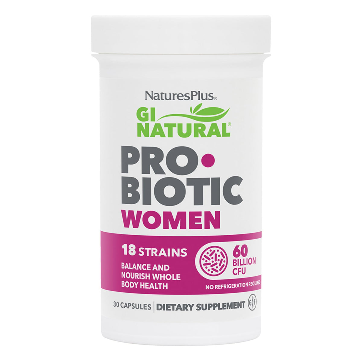 Nature's Plus NaturesPlus GI Natural Probiotic Men - 30 Capsules