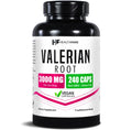 Healthfare Valerian Root Capsules 3000mg for Sleep Support - 240 Capsules