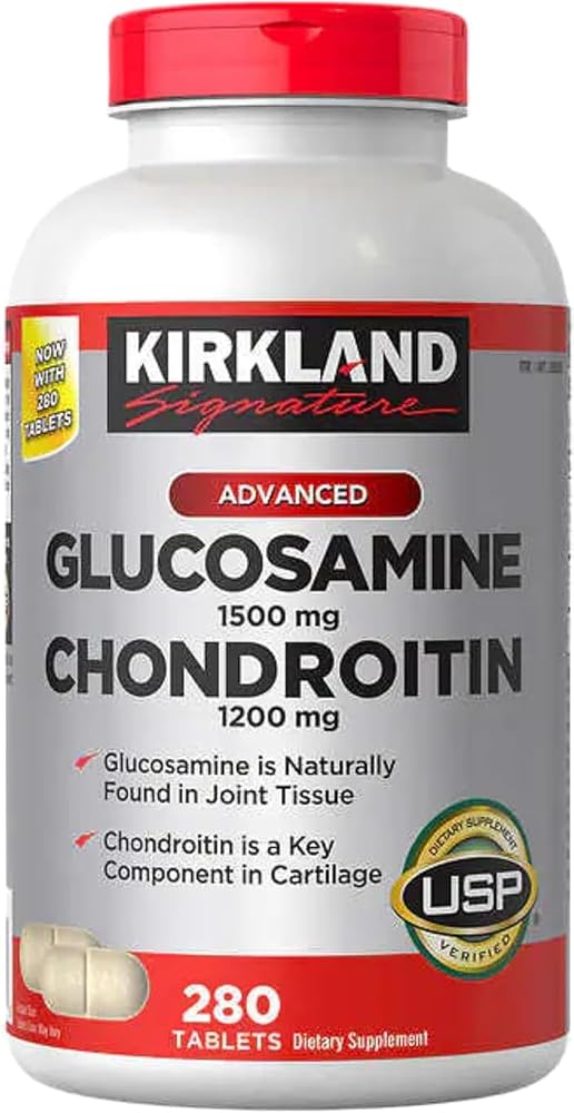 Costco Kirkland Signature Glucosamine & Chondroitin - 280 Tablets