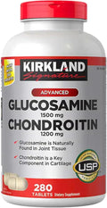 Costco Kirkland Signature Glucosamine & Chondroitin - 280 Tablets