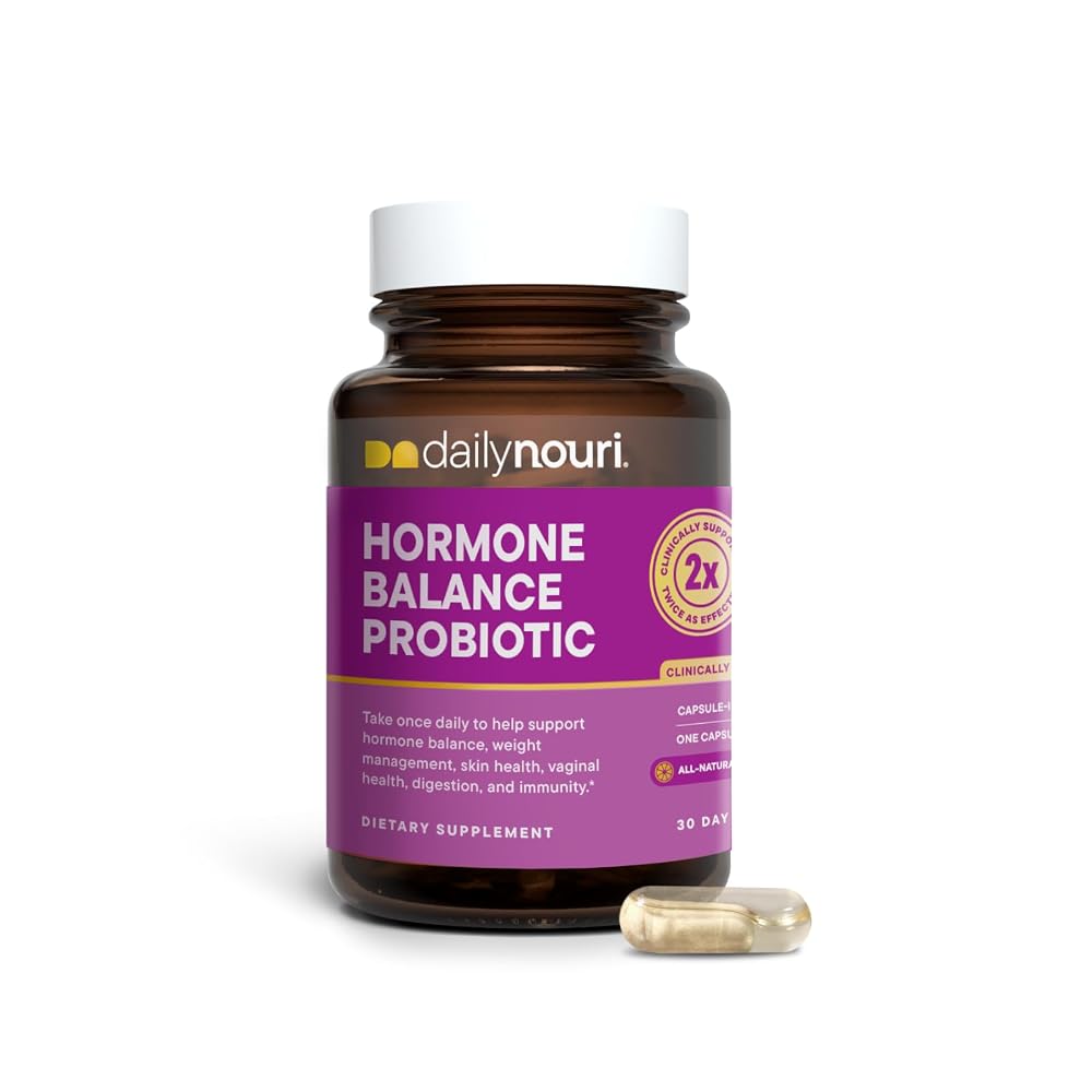 Daily Nouri Hormone Balance Probiotics for Women - 30 Capsules