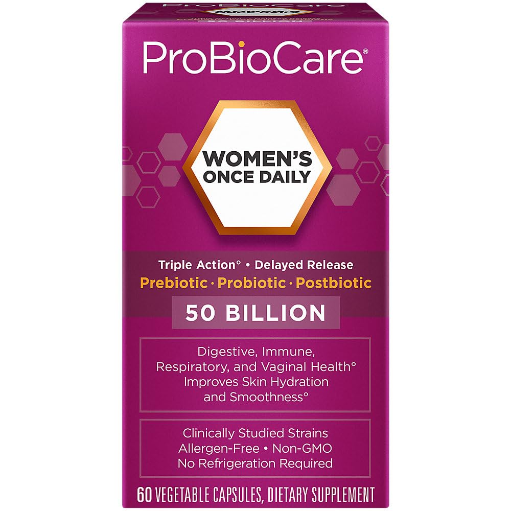 ProBioCare Women's Once Daily Probiotic 50 Billion CFU - 60 Capsules - image 2