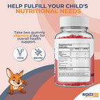 MIGHTY FOX VITAMINS Elderberry Gummies for Kids - 100 Count - image 2