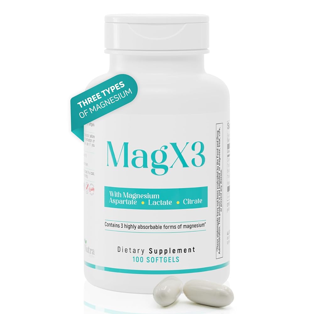 Nutra Nutrition Magnesium Citrate Complex 400 mg - 100 Softgels