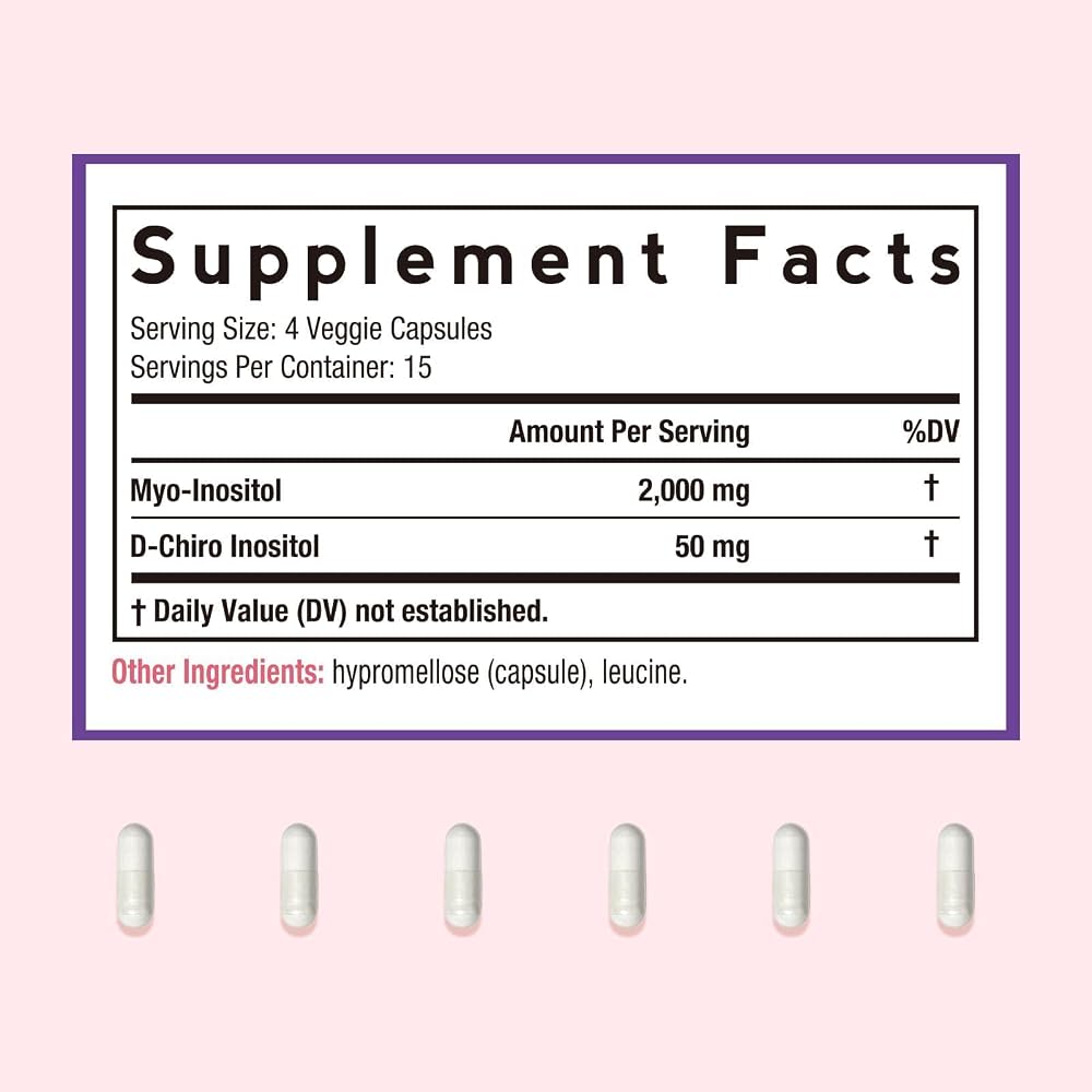 Doctor's Recipes Inositol Supplement for Women