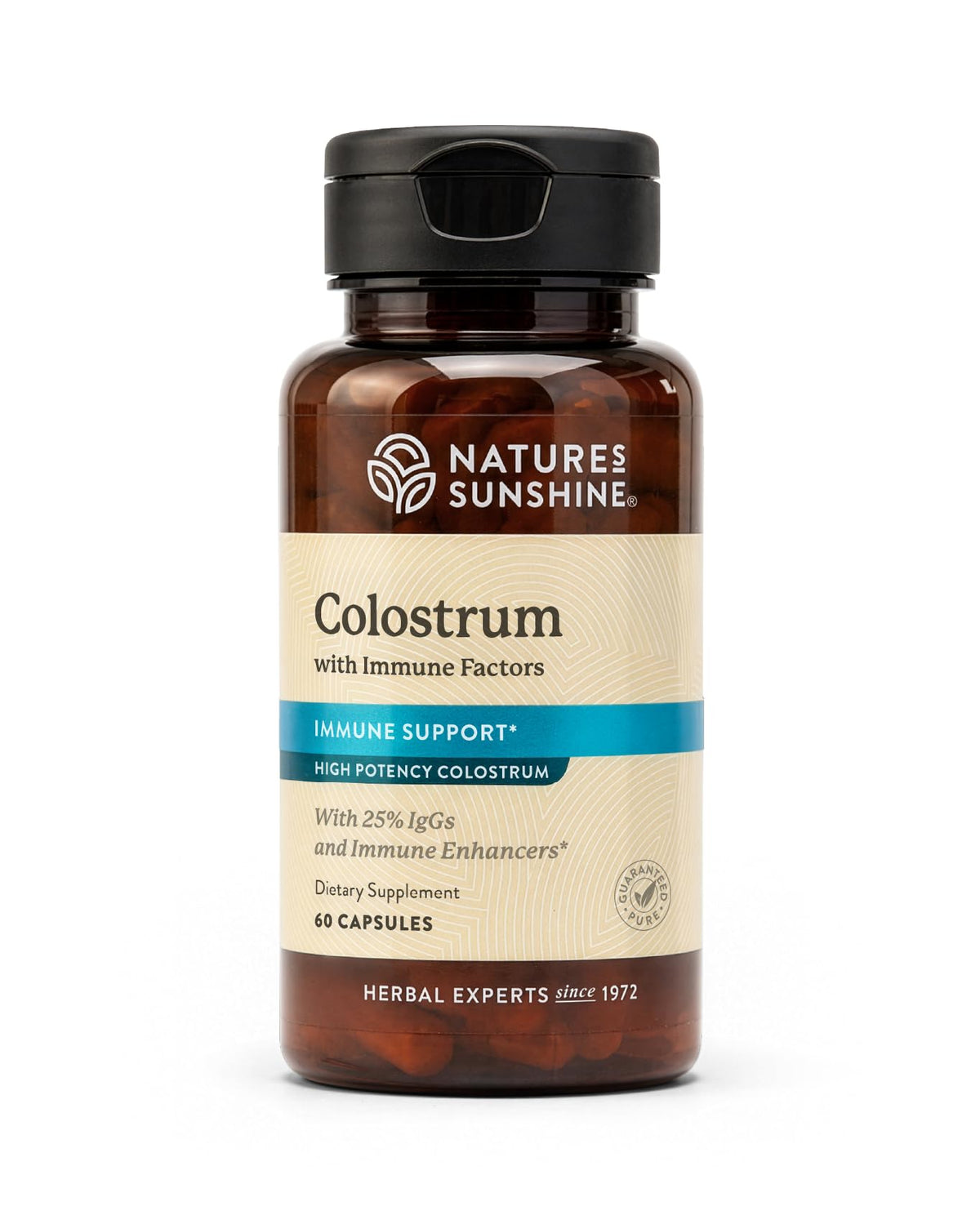 Nature's Sunshine Colostrum with Immune Factors - 60 Capsules