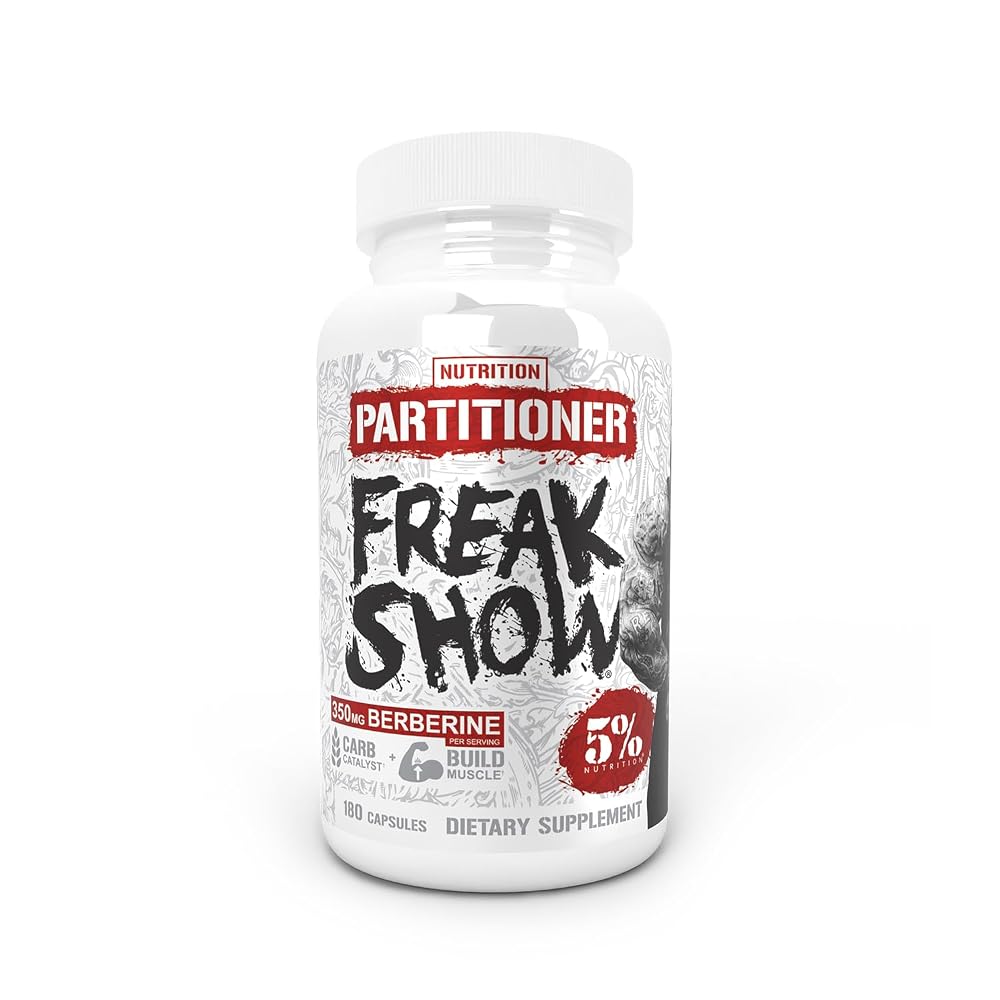 5% Nutrition Freak Show Glucose Disposal Agent - 180 Capsules