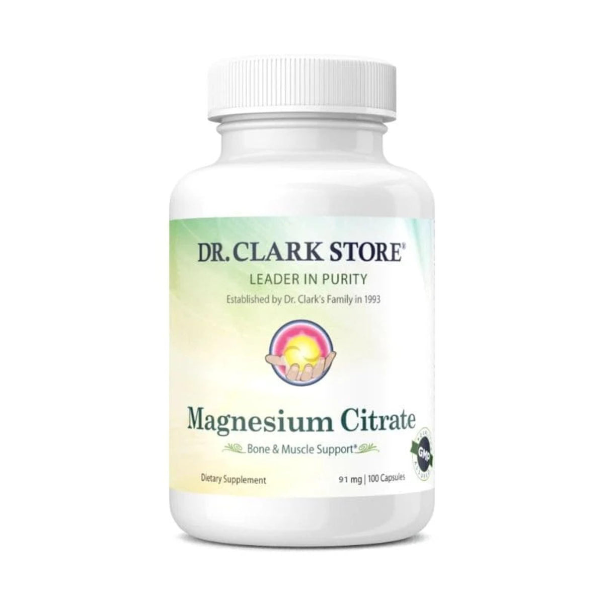 Dr Clark Magnesium Citrate 91 mg - 100 Capsules