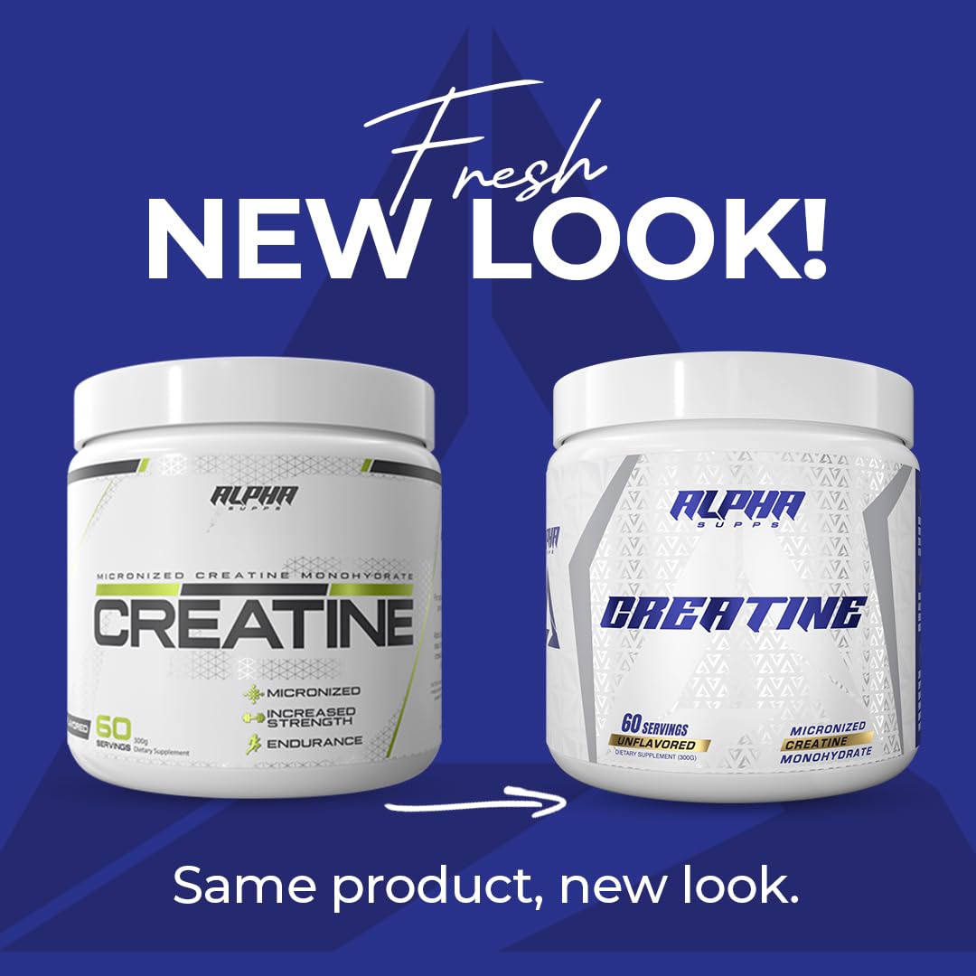 Alpha Supps Alpha Creatine Monohydrate Powder - 300g - image 2