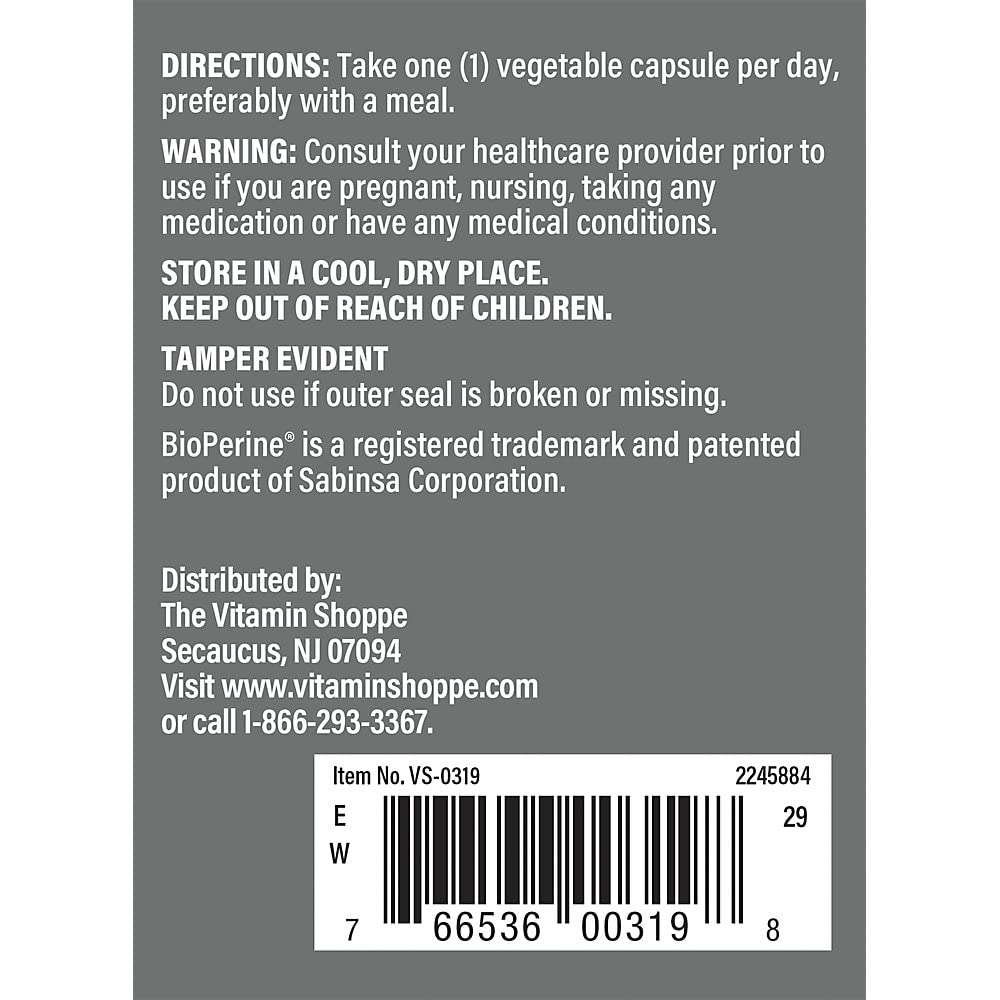 The Vitamin Shoppe Ultimate Man Longjack Tongkat Ali - 60 Vegetable Capsules - image 3