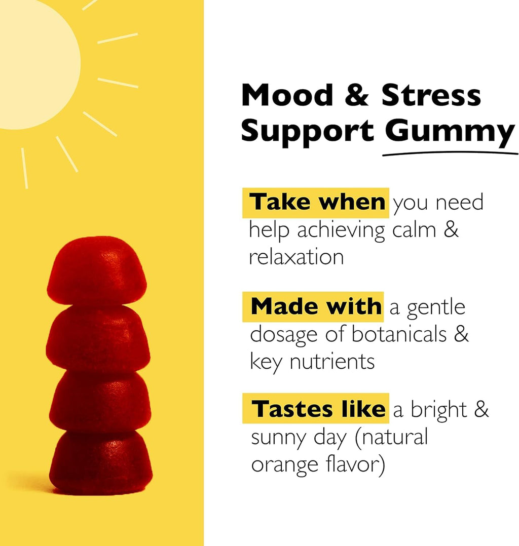 RESCUE Bach Plus Mood & Stress Support Gummies