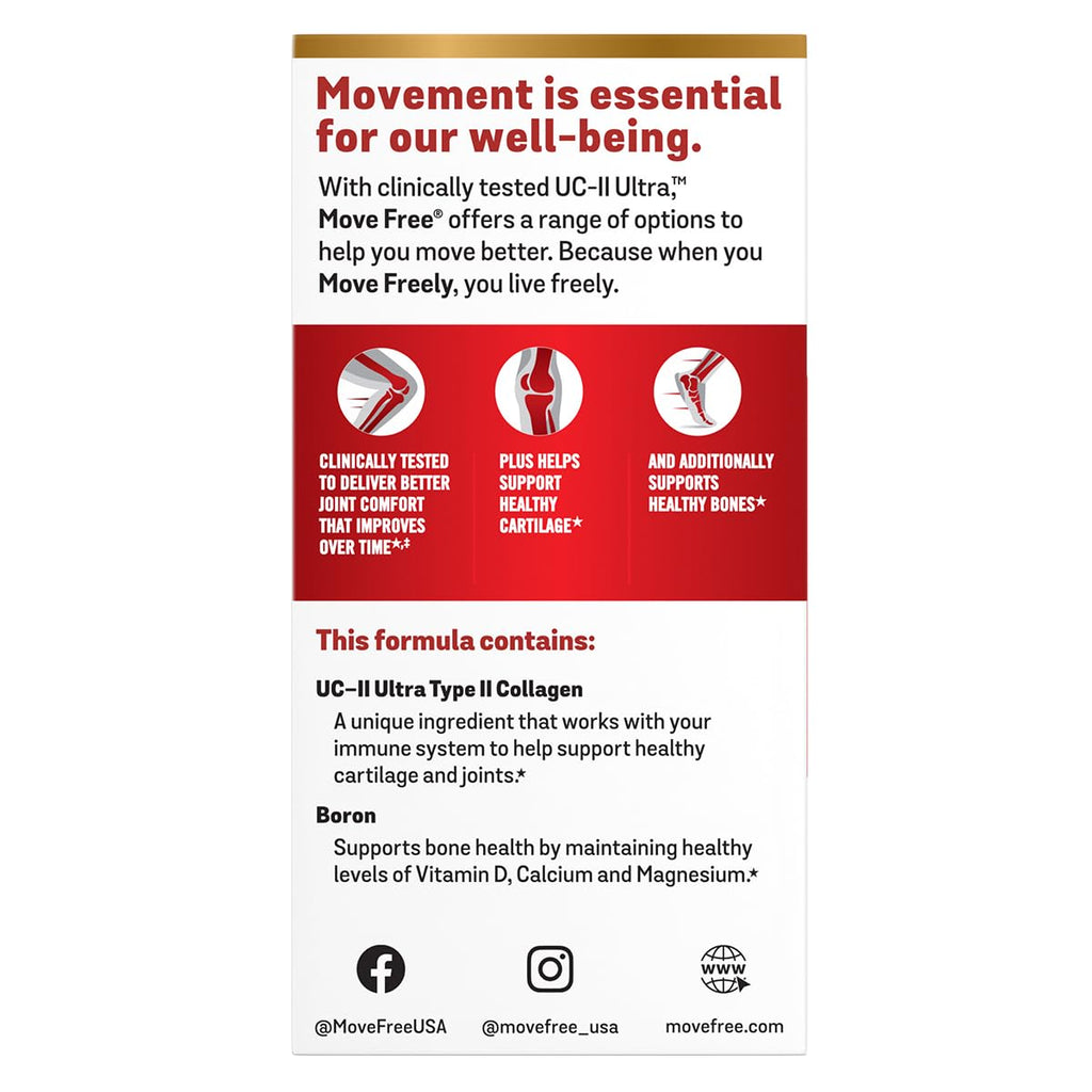 Move Free Ultra Triple Action Joint Support - 30 Tablets - image 3