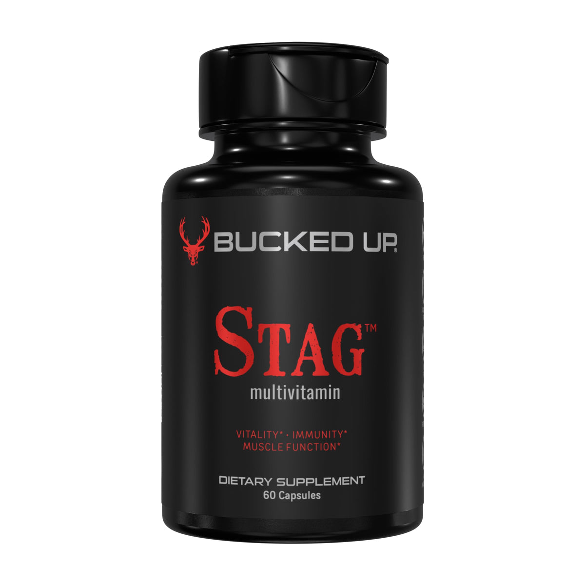 Bucked Up Stag Multivitamin for Men - 60 Capsules - image 3