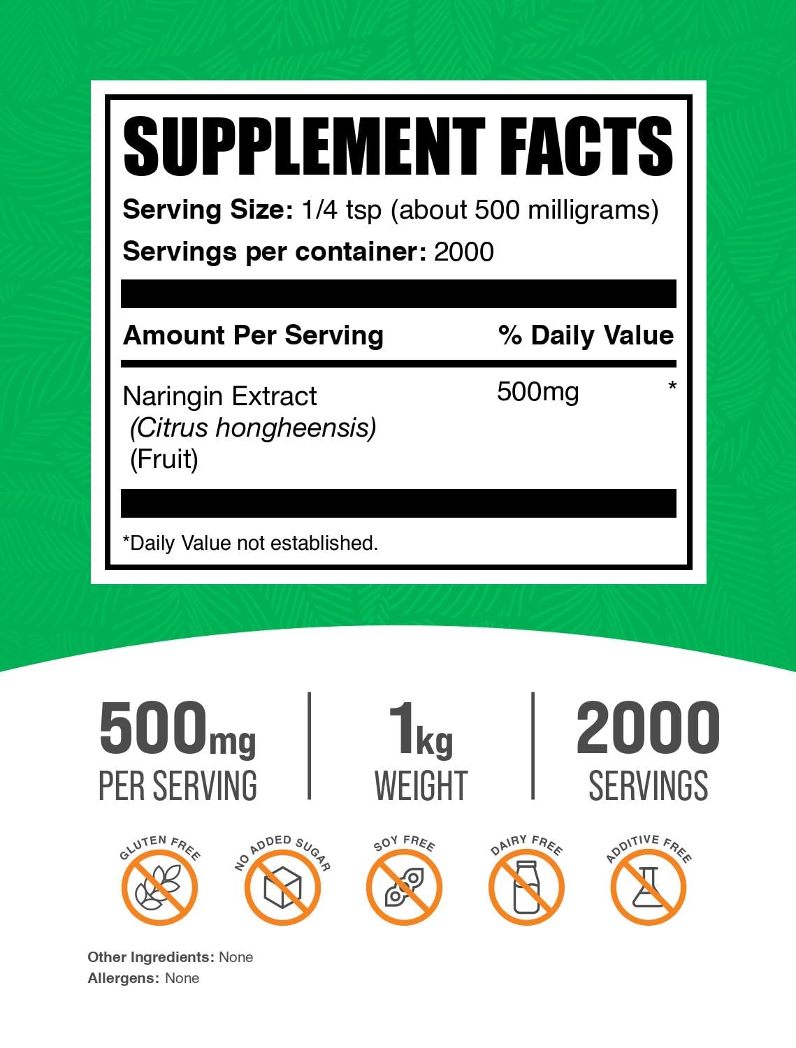 BulkSupplements.com Naringin Powder