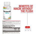 Solaray Niacinamide 500mg Supplement - 100 Capsules - image 3