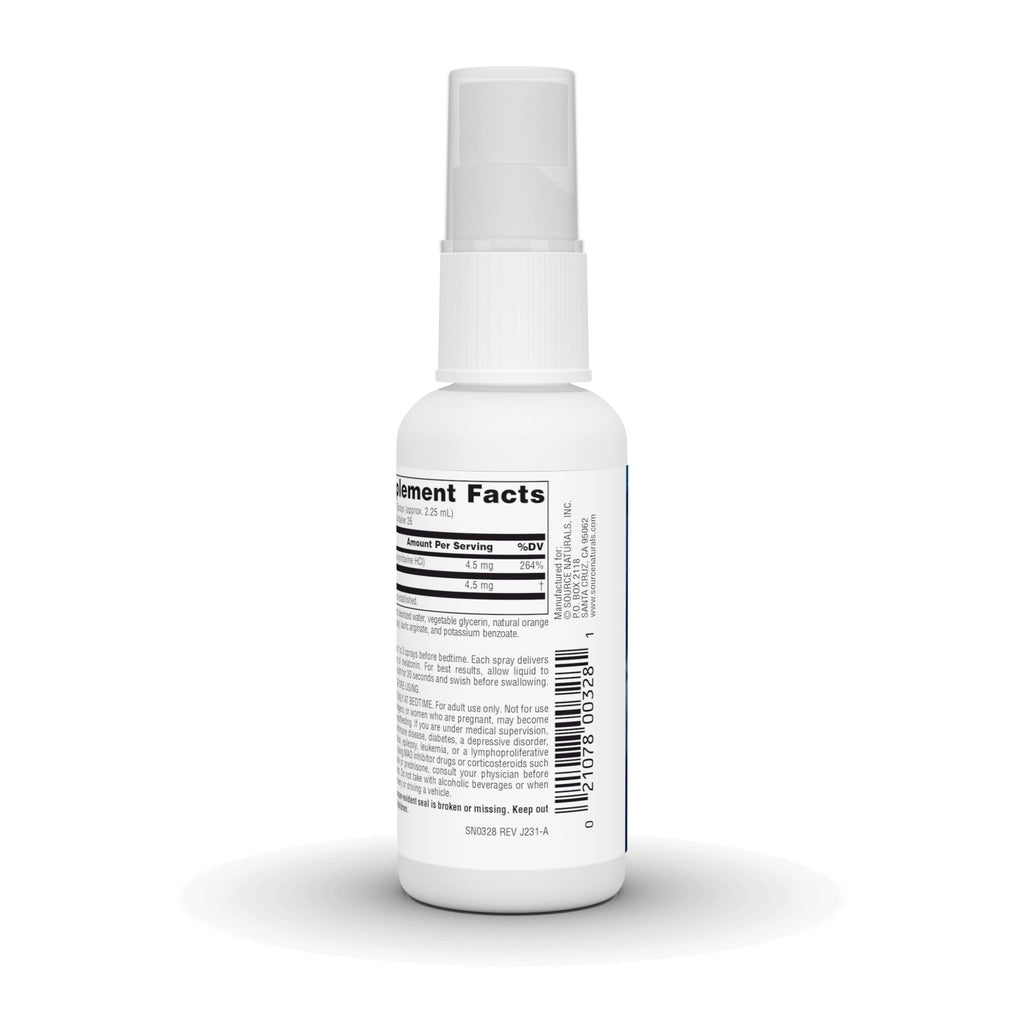 Source Naturals Sleep Science Melatonin NutraSpray 1.5 mg - 2 fl oz - image 4