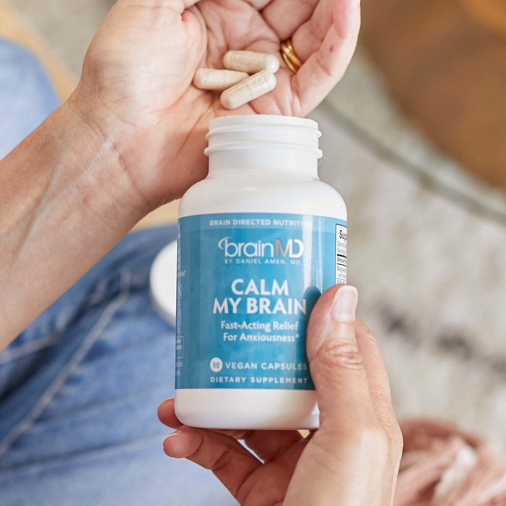 BrainMD Calm My Brain Magnesium Supplement - 90 Capsules - image 9