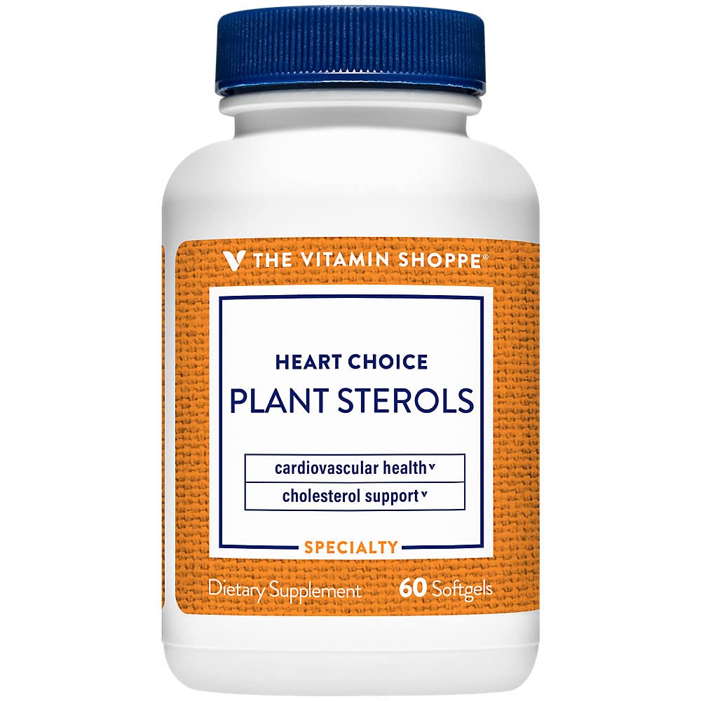 The Vitamin Shoppe Heart Choice Plant Sterols - 60 Softgels