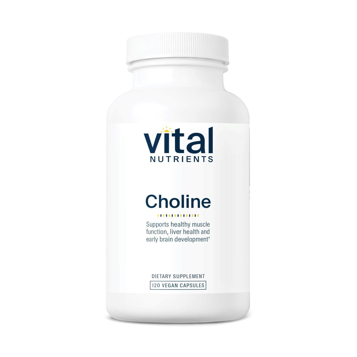 Vital Nutrients Choline 550mg - 120 Capsules