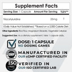 Nootropics Depot Triacetyluridine 25mg Capsules - 180 Count - image 2