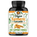 Angry Supplements Turmeric Curcumin with Black Pepper - 60 Vegetarian Capsules