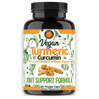 Angry Supplements Turmeric Curcumin with Black Pepper - 60 Vegetarian Capsules