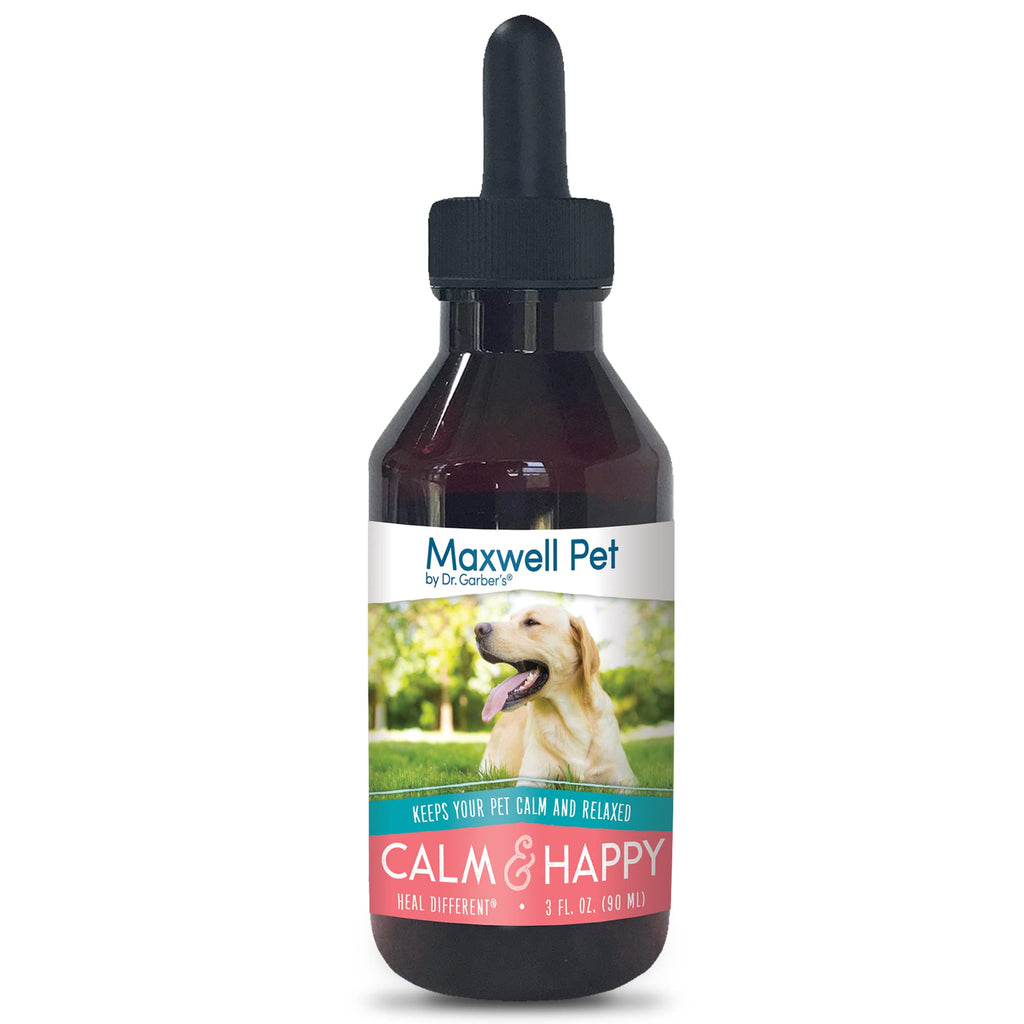 DR.GARBER'S Maxwell Pet Calm & Happy Stress Relief for Dogs - 3 fl oz
