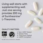 Sports Research L-Theanine 200mg with Suntheanine - 120 Softgels - image 4
