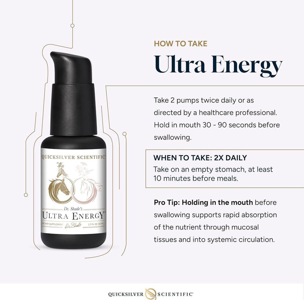 Quicksilver Scientific Dr. Shade's Ultra Energy Reishi Adaptogenic Tonic - 50ml - image 6