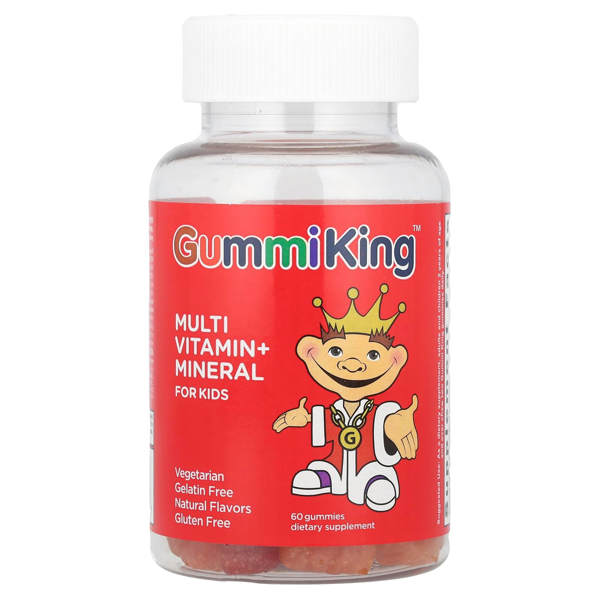 Gummi King Multi Vitamin + Mineral Gummies - 60 Count