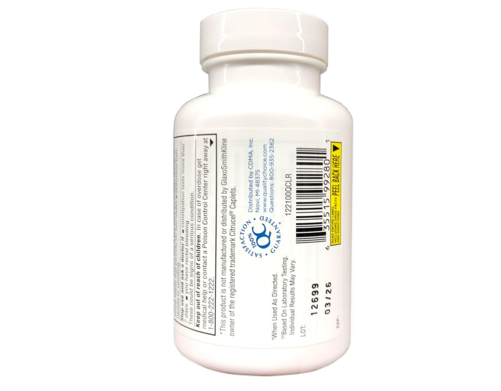 Quality Choice Fiber Therapy Caplets - image 5