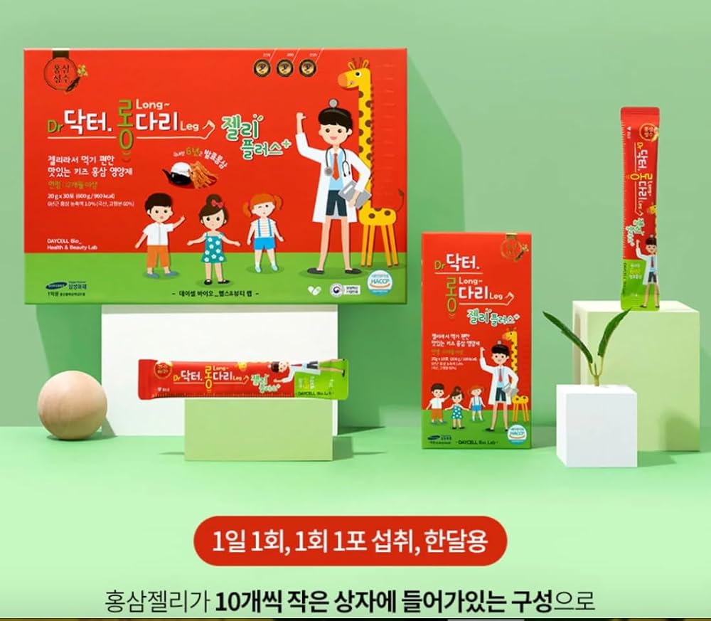 Daycell Dr Long Leg Fermented Korean Ginseng Jelly Plus - 30 Sticks - image 2
