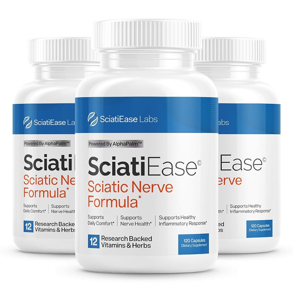 SciatiEase Sciatic Nerve Health Support Supplement - Nerve Support - image 2