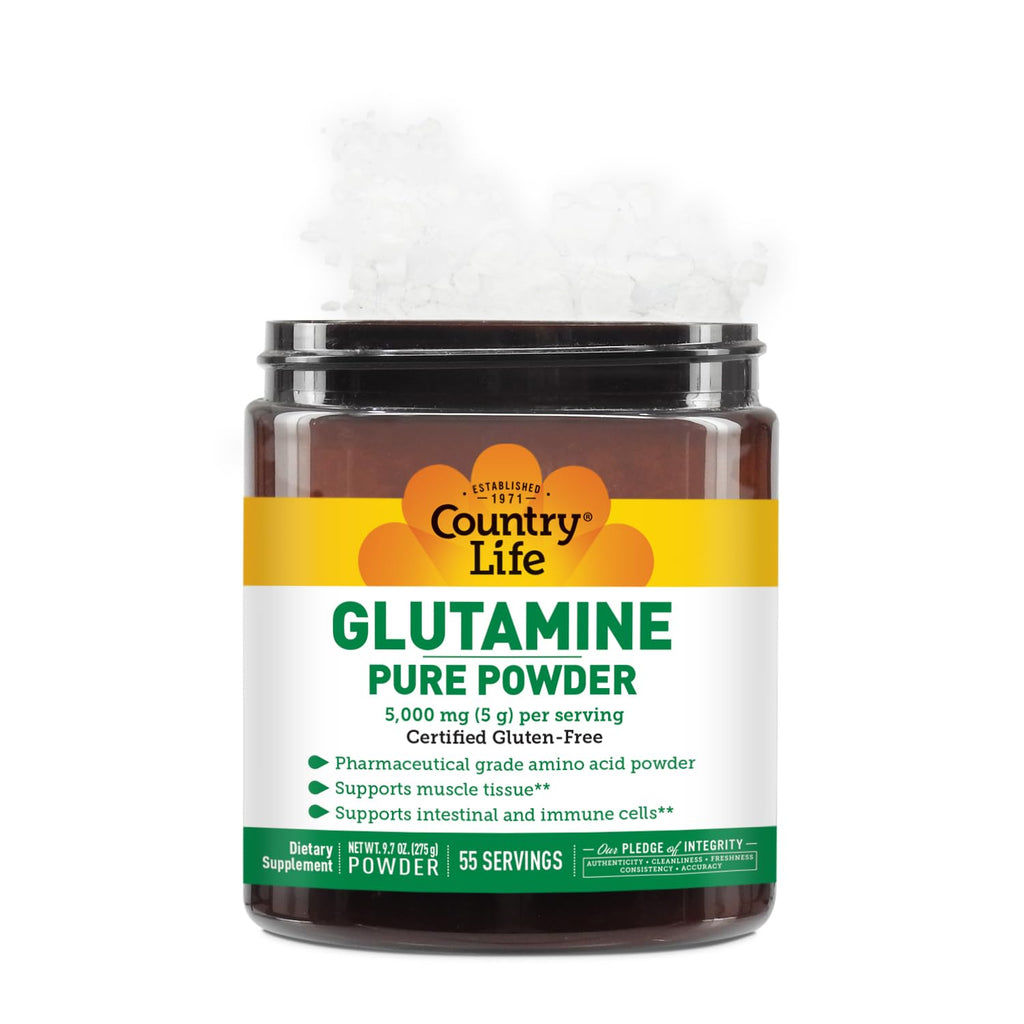 Country Life Glutamine Pure Powder 5000 mg - 55 Servings - image 3