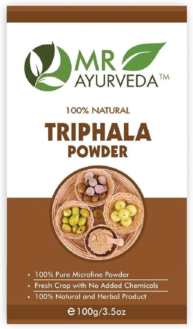 Metrol MR Ayurveda Triphala Powder for Hair - 100 Grams - image 3