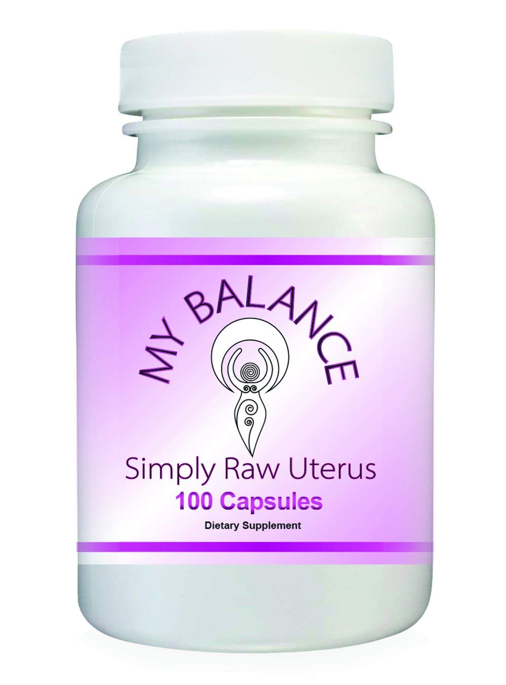 My Balance Uterus Glandular for Women's Hormonal Support - 100 Capsules