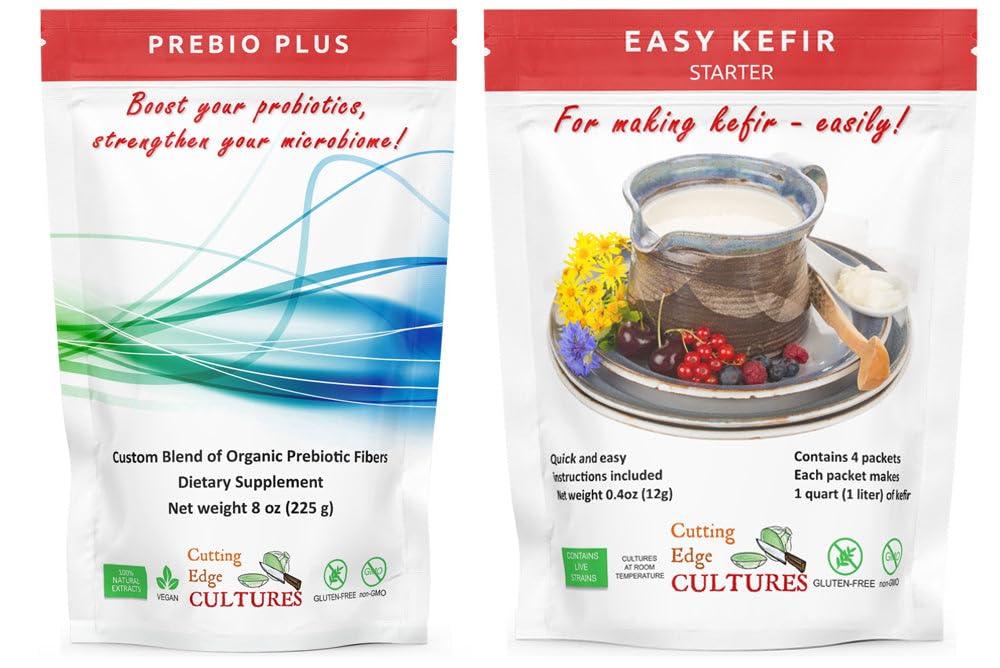 Cutting Edge Cultures Prebio Plus Prebiotic Fiber Powder - 8 oz
