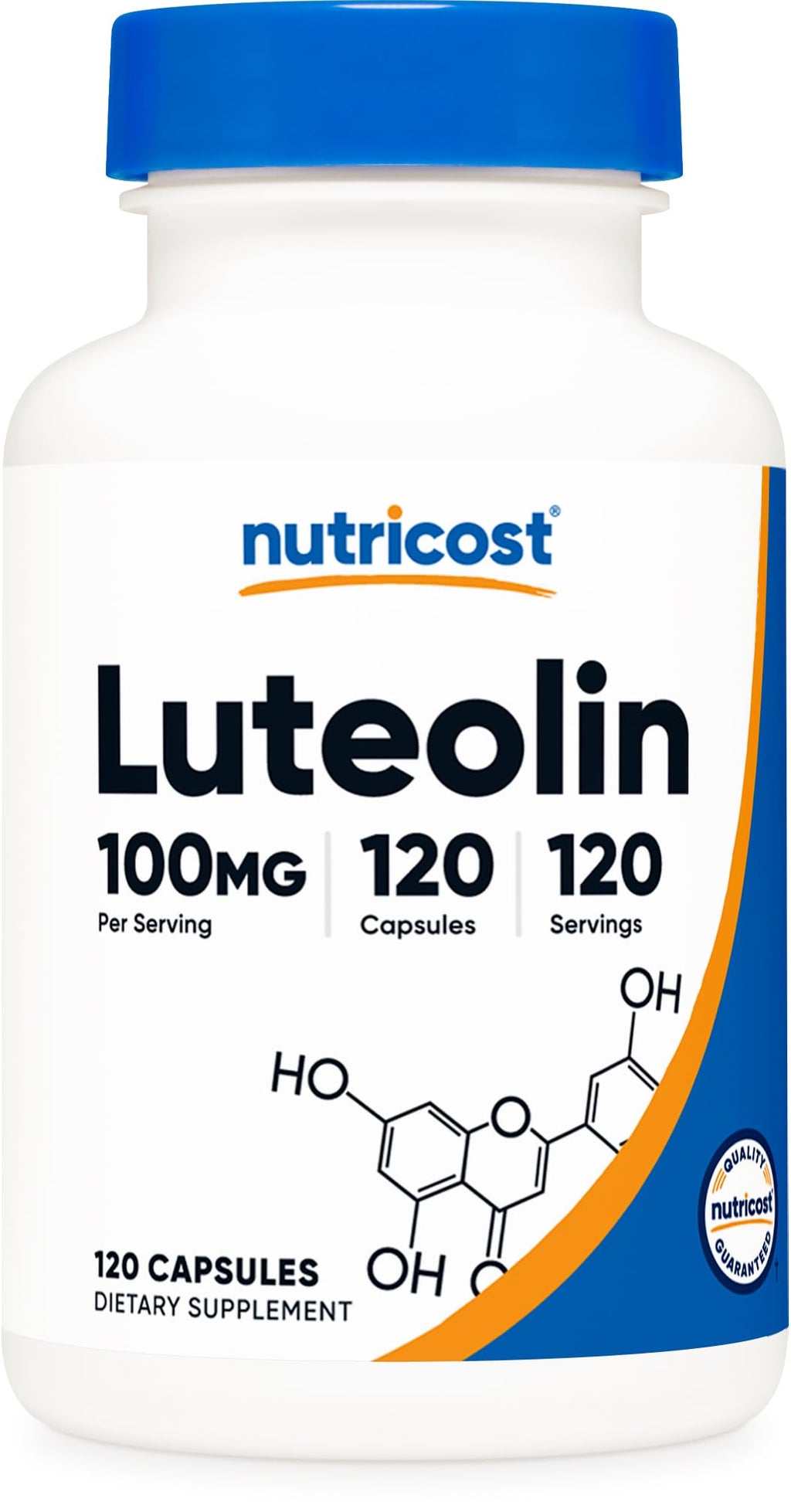 Nutricost Luteolin 100mg - 120 Vegetarian Capsules