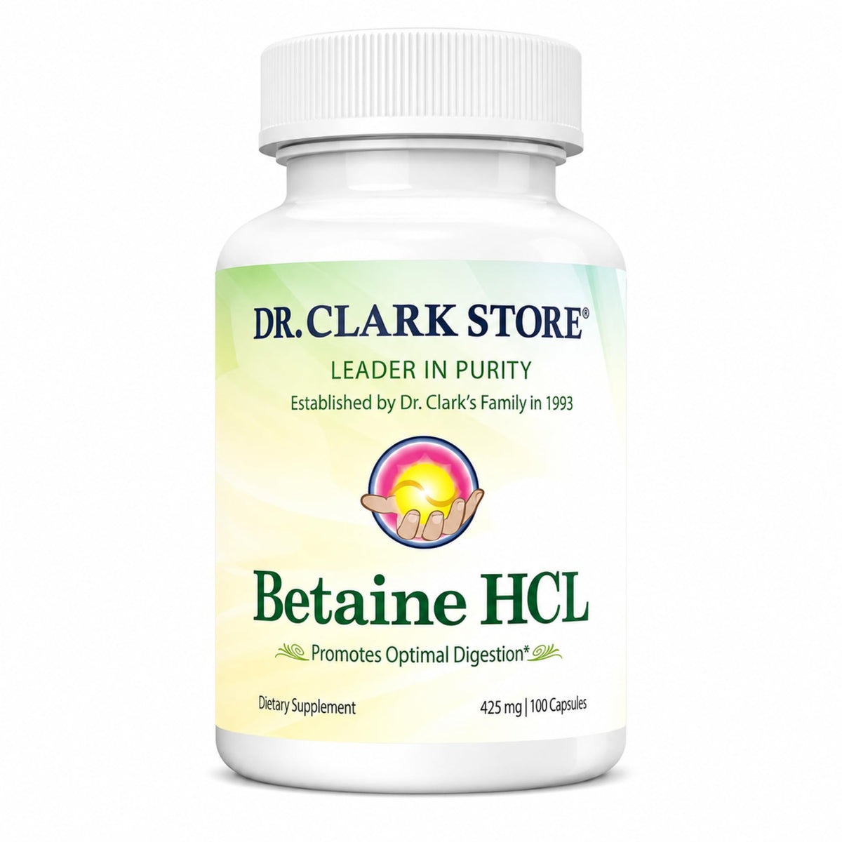 Dr Clark Betaine HCL Digestive Enzymes - 100 Capsules