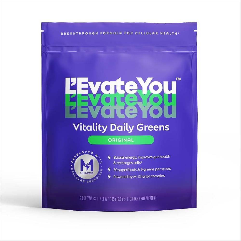 Steve Harvey's L'Evate You L'Evate You Vitality Daily Greens Powder