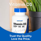 Nutricost Vitamin D3 5000 IU - 240 Softgels - image 5