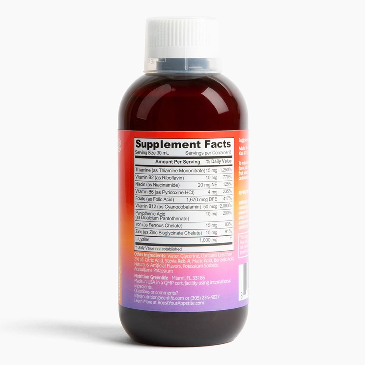 NGL Appetite Booster Weight Gain Stimulant Supplement - 8 Fl Oz - image 4