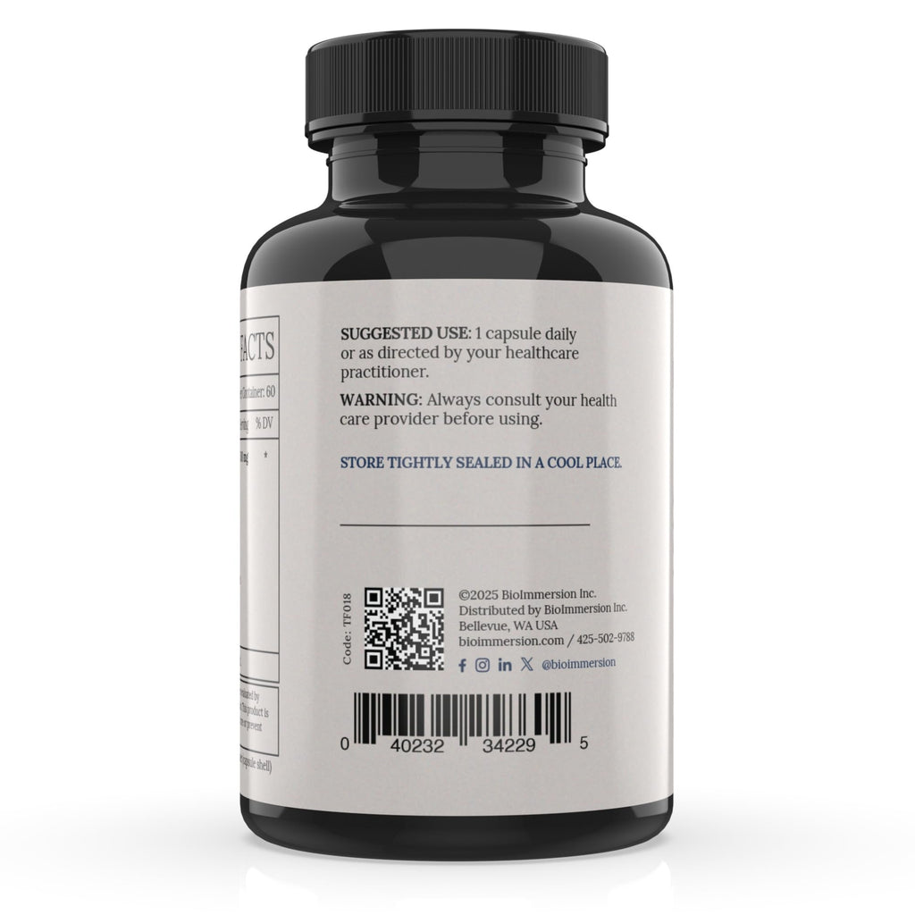 BioImmersion Supernatant Synbiotic Probiotic Prebiotic Postbiotic - 60 Capsules - image 3