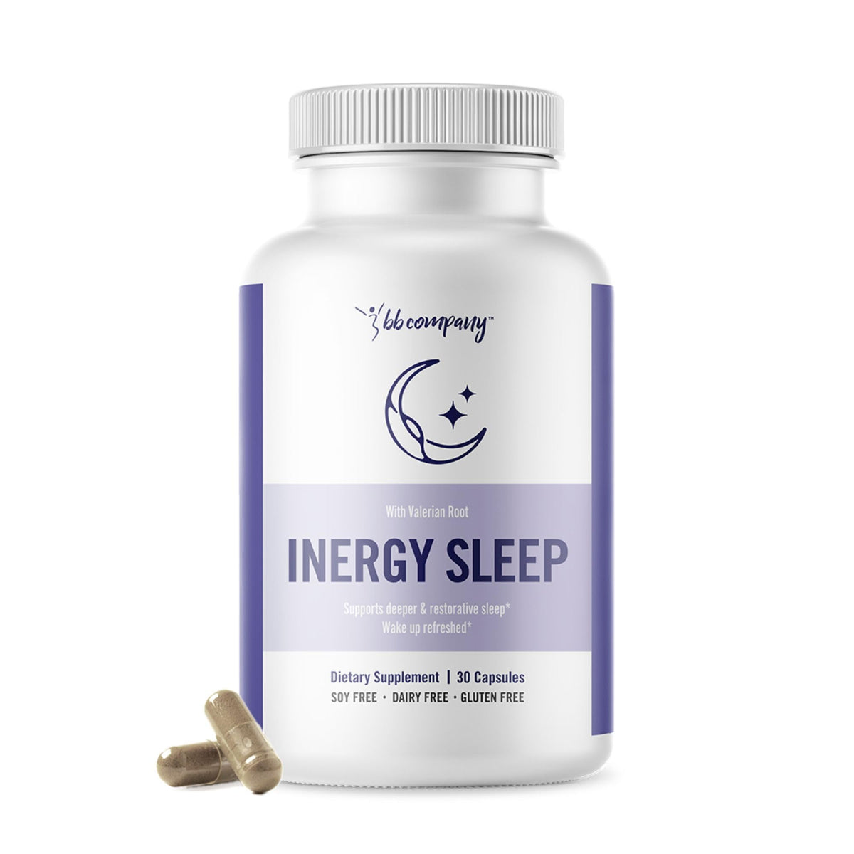 BB Company inergySLEEP Natural Sleep Supplement - 30 Capsules