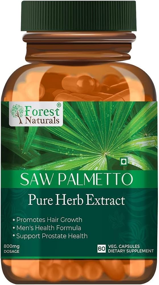 THRU Saw Palmetto Extract 800mg - 60 Vegetarian Capsules